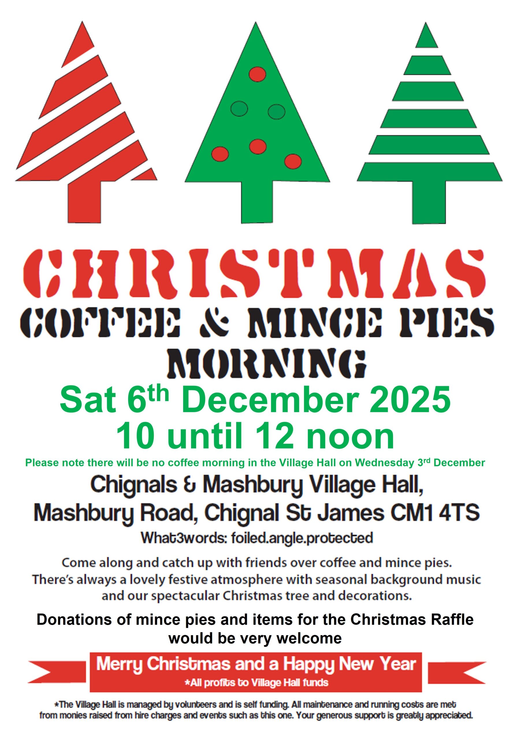 Christmas Coffee & Mince Pies Morning